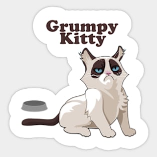 grumpy cat Sticker